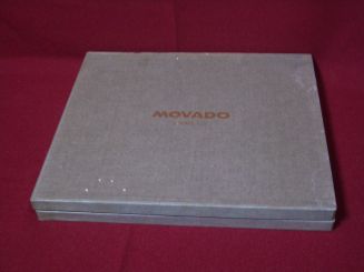 Movado Aufbewahrungs- und Sortierbox, 24,5cm x 21,5cm x 2,5cm, gebraucht 