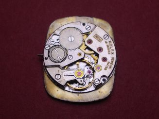 Rolex Cellini Uhrwerk Kal. 1600, mit Zifferblatt und Zeigern, gebraucht 