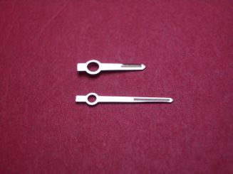 Landeron Zeigerspiel, Stahl, für Kaliber 48, mit Leuchtmittel, NOS (New Old Stock) 