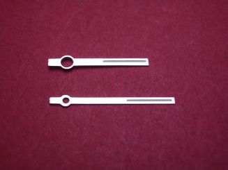 Unitas Zeigerspiel, Nickel, für Kaliber 6497, NOS (New Old Stock) 