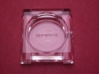 Buler Gehäuse, Plexi, 34,6mm x 35,4mm, transparent, für Ref. 10215, NOS (New Old Stock) 