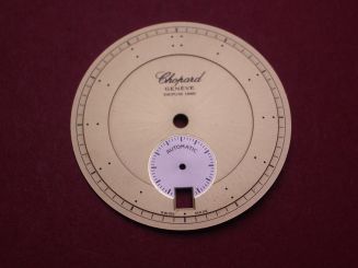 Chopard Zifferblatt, Ø 30,3mm, goldfarben, Inlays fehlen 