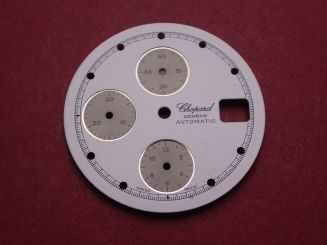 Chopard Zifferblatt, Ø 29,37mm, weiß, Inlays fehlen 