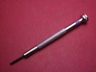 Uhrmacherschraubendreher mit auswechselbarer Klinge 1,6mm 