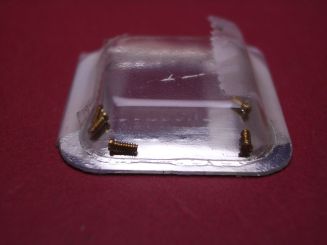 Cartier Schraube, Gelbgold, Ø 1,25mm, Länge 2,9mm, für Ronde PM & GM, techn. Ref. 1800, 1801 & 1810 