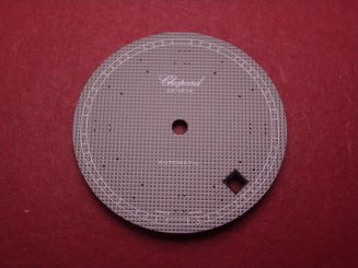 Chopard Zifferblatt, Ø 28,0mm, anthrazit, Inlays fehlen 