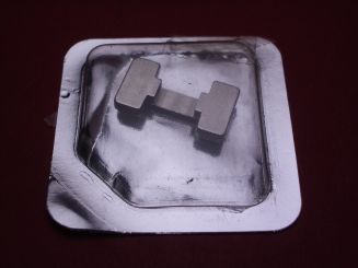 Cartier Schließenanstoß-Glied, Stahl, für Pasha 35mm & 38mm, techn. Ref. 1040, 1030, 1352, 1032, 1033, 1050, 2342, 2113, 2378, 2388 & 2379 