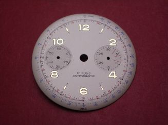 Landeron Chronographen-Zifferblatt Durchmesser: 33,00mm 