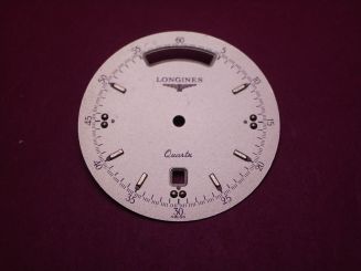 Longines Zifferblatt, Ø 29,0mm, gold mit goldfarbenen Inlays 