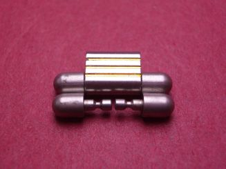 Cartier Armband-Glied, Stahl/Gold, für Must 21 PM, techn. Ref. 1240, gebraucht 