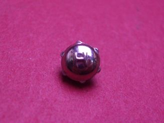 Uhrenkrone, Stahl, Ø 5,3mm, Höhe 4,0mm, Gewinde 0,9 