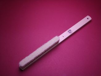 Sehr feine Auswaschbürste mit weißen Borsten Nr.4 