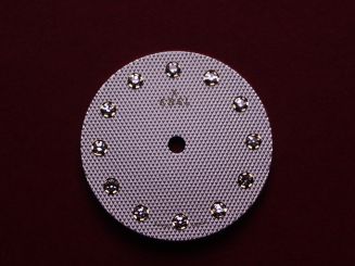 Ebel Sport Zifferblatt mit 12 Diamanten besetzt, Ø 19,5mm, Ref:. 8090124 