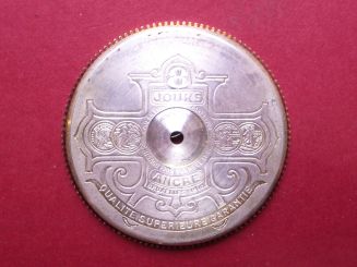 Hebdomas Federhaus mit Feder für 8 Tage Werk, Ø 39,5mm 