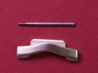 Ebel Armband-Glied Link, 19,5mm breit  Stahl/Gold, leicht gewölbt 