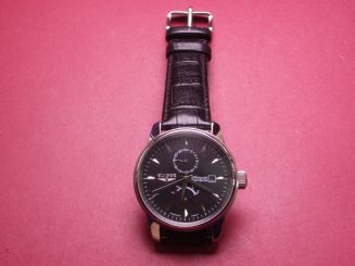 Komplette Uhr, Elysee, Model-Nr. 80291, Edelstahl,  Ø ca. 40,9mm, Automatik, Gangreserveanzeige 