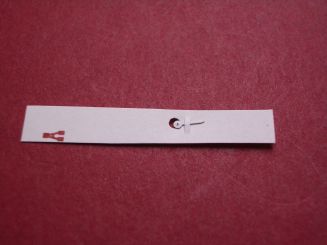 IWC Zähler-/Sekundenzeiger, Messing, weiß, für PORSCHE DESIGN, IWB00495 