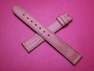 Yves Saint Laurent Leder-Armband, 15mm im Verlauf auf 14mm an der Schließe, Farbe: braun 