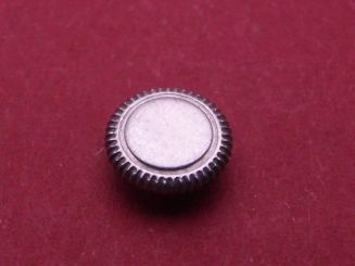 IWC Krone flach Stahl, Ø 6,25mm Höhe 2,54mm / 1,25mm, Gewinde 1,2mm 