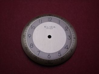 Herrenarmbanduhr-Zifferblatt ELIDA für ETA Kal. 1168, Ø 31mm, champagner 