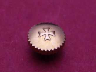 Vacheron Constantin Gold Krone staubgeschützt, Ø 5,20mm, Höhe 2,08mm / 3,18mm, Gewinde 1,2mm 