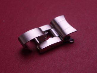 Rolex Anschluss-Glied, Stahl, 10,8mm, mit Erweiterung für älteres Bandmodell 