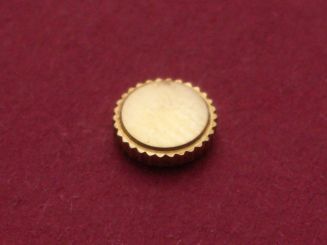 IWC Krone flach doublé, Ø 5,3mm, Höhe 1,6mm Gesamthöhe 2,7mm, Gewinde 0,9mm 