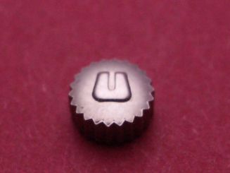 Universal Geneve Stahl Krone, Ø 3,96mm, Höhe 2,13mm, Gewinde 0,9mm, Tubus 2,0mm 