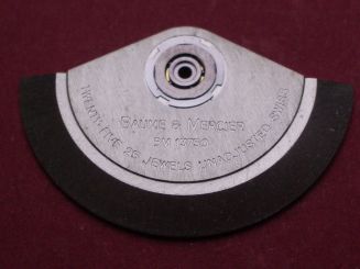 Baume & Mercier signierter Rotor für Valjoux / ETA 7750 