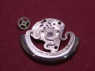 Movado Automatikbrücke mit Rotor Kaliber 431, 436, 438, 531 536, 538 