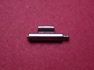 Cartier Anstoßglied für Santos, Stahl, 10mm, mit Federsteg, gebraucht 