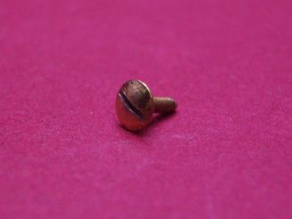 Cartier Schraube für Wecker, Gelbgold, Ø 3,3mm, Länge 4,5mm 