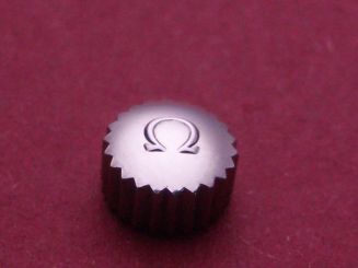 Omega Krone Stahl, Ø 6,0mm, Höhe 3,6mm, Gewinde 0,9mm, Tubus 2,5mm 