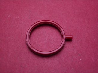 Cartier Werkhaltering, Hostaform, rot, für Colisée PM, Kal. 157, techn. Ref. 2410 & 2411, MX000G0Z 