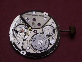 Uhrwerk Peseux Cal. 200 ohne Stundenrad als Ersatzteilspender 