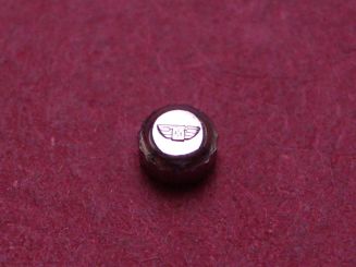 Longines Krone, Stahl, Ø 3,0mm, Höhe 1,8mm, NOS (New Old Stock) 