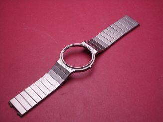 IWC Band mit Gehäuse, Stahl, Ø 32,1mm, Breite: 18mm, Länge 15,5cm 