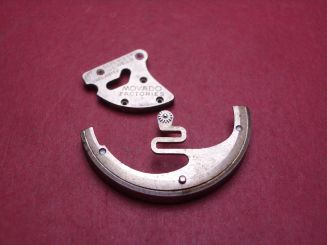 Movado Rotor mit Automatikbrücke für Kaliber 115, NOS (New Old Stock) 