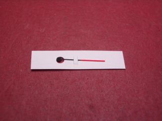 IWC Sekundenzeiger, Aluminium, schwarz/rot, für Porsche Design - Ultra Sportivo, Ref. IW3335 & IW3336, IWB00047 