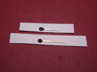 IWC Zeigersatz, Messing, schwarz/gelb, für Porsche Design - Ultra Sportivo, Ref. IW3335 & IW3336, IWB00047 