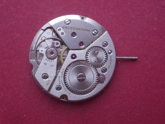 Uhrwerk Gruen signiert, Peseux Cal.330 