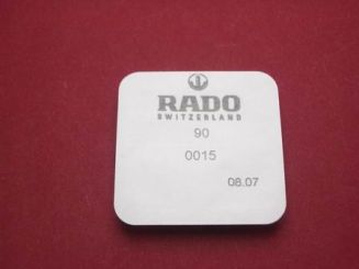 Rado Wasserdichtigkeitsset 0015 für Gehäusenummer 160.0281.3, 160.3605.2 &160.3714.4 