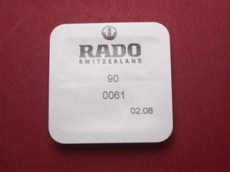 Rado Wasserdichtigkeitsset 0061 für Gehäusenummer 152.0335.3 & 152.0432.3 & 193.0354.3 & 193.0433.3 