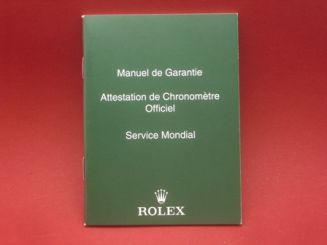 Rolex Garantie-Übersetzung in 16 Sprachen NOS als Zubehör Druck.Nr 563.81
