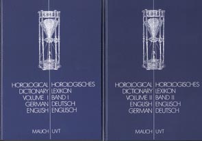 Horologisches Lexikon in zwei Bänden 
