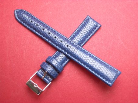 Leder-Armband 16mm Farbe: blau 