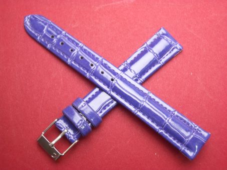 Leder-Armband 16mm Farbe: blau 