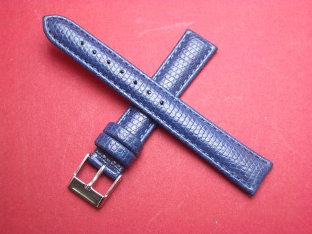 Leder-Armband 16mm Farbe: blau 