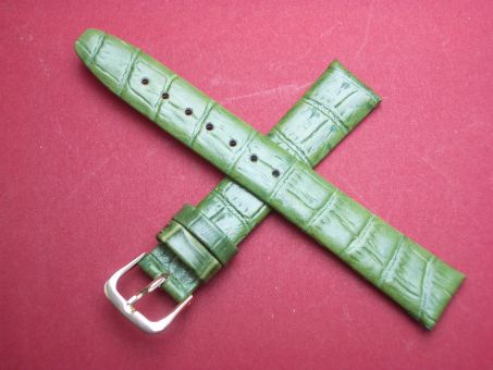 Leder-Armband 16mm Farbe: grün 
