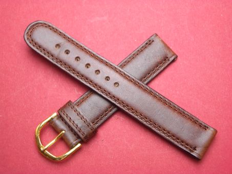 Leder-Armband 18mm Farbe: braun 
